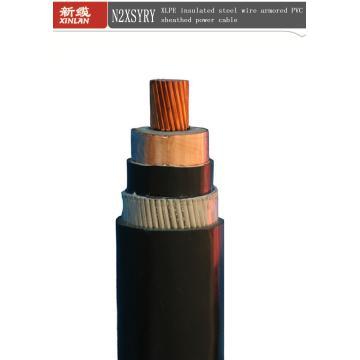 XLPE Insulated Steel Wire Armored PVC Insulated Power Cable(N2XSYRY)