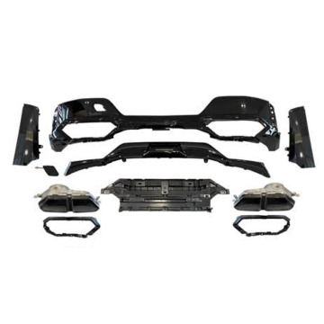 7 Series G70 760 Rear Diffuser with Black Tips M-Tech for BMW