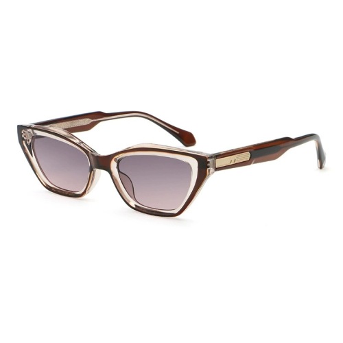 Chunky Geometric Lightweight Retro Cat Eye Sunglasses
