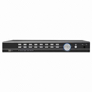 16-channel HD SDI DVR, Realtime 720P, Supports 2 HDD, Up to 8TB