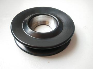 Auto engine idler pulley bearing pulley