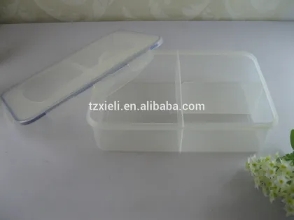 rectangular storage box, lock food container, fresh keeping box