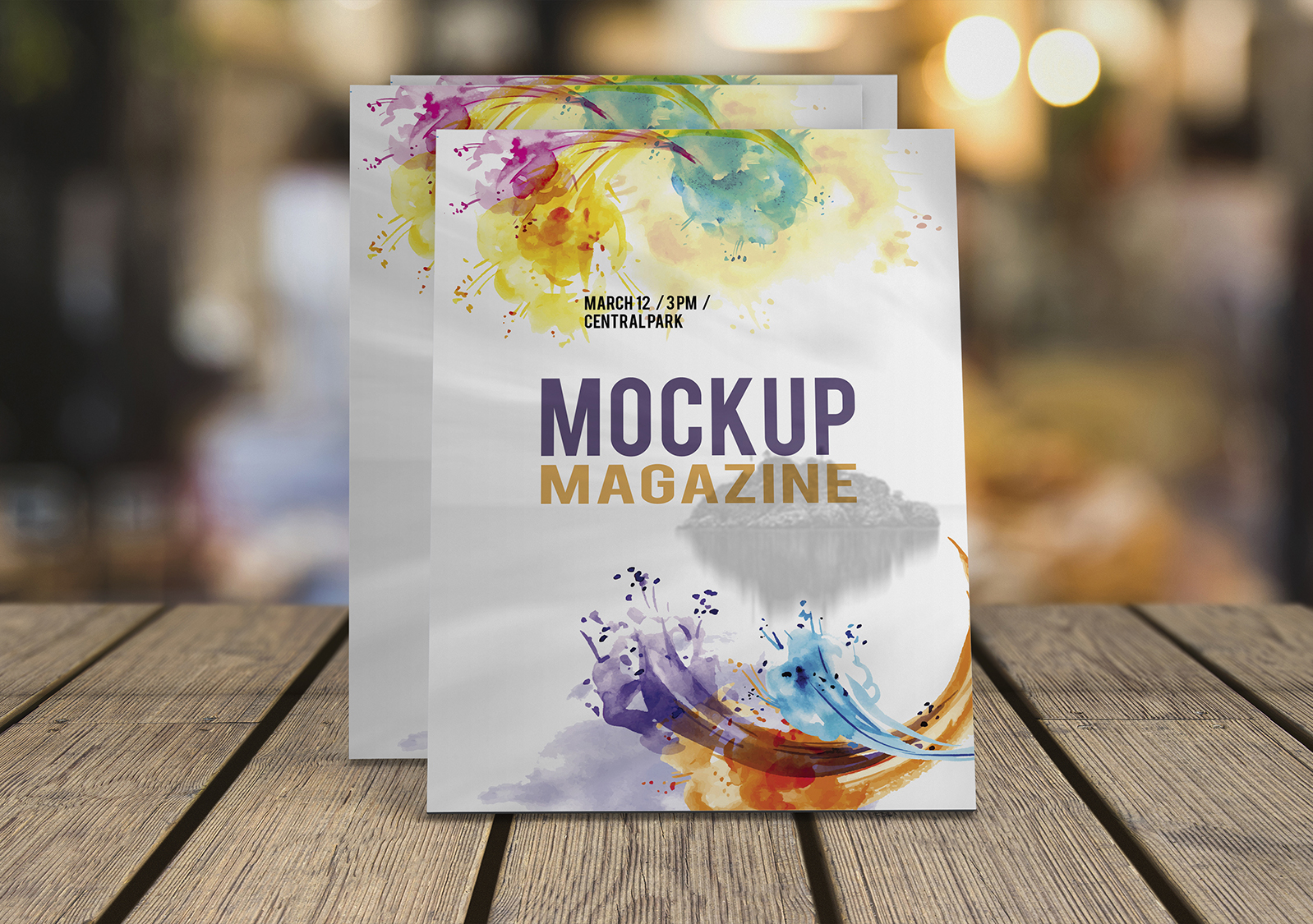 Promotional business flyers design