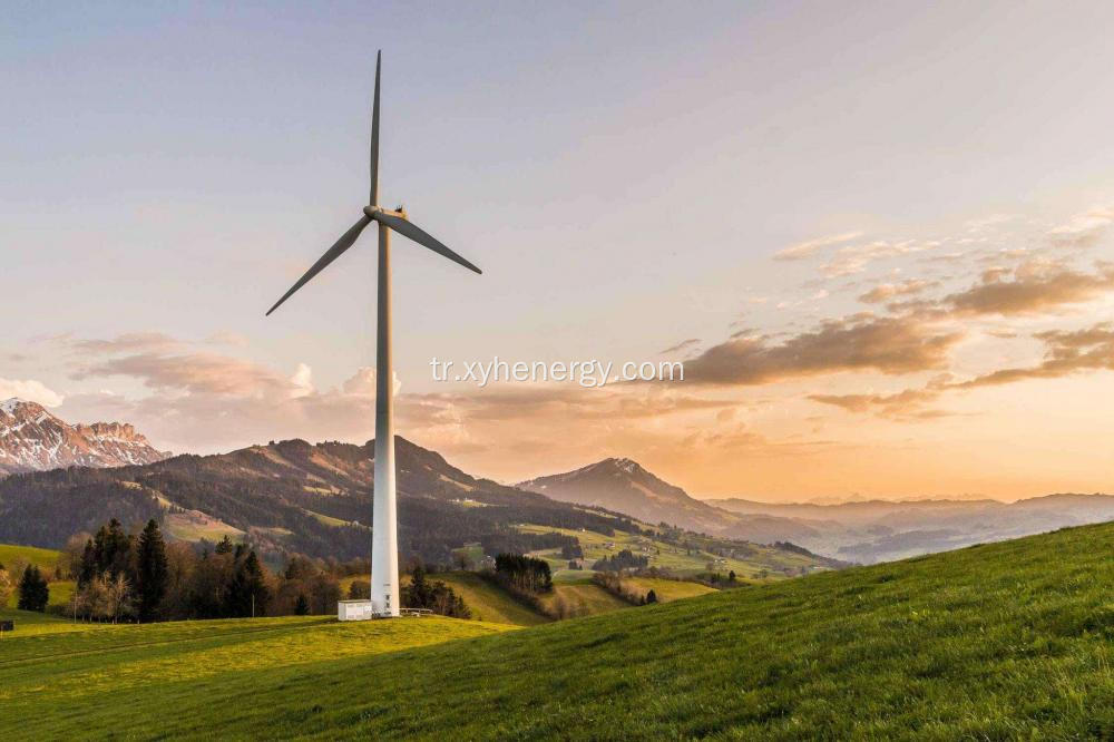 200kw Rüzgar Türbini (Şebekede)