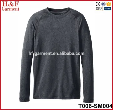 Wholesale mens custom sport t shirt long sleeves