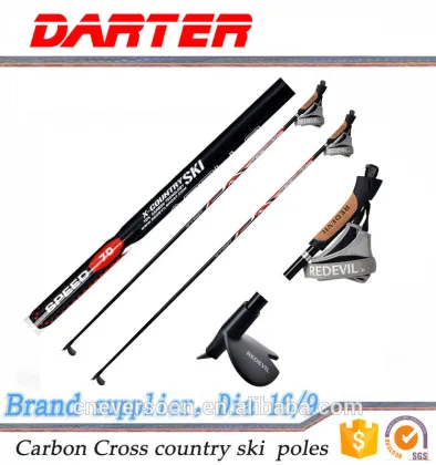 Cork Grip Carbon Ski Pole/ski stick/heated ski pole