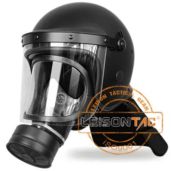 Riot Helmet with Gas Mask of ABS/PC with US standard