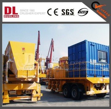 DUOLING LARGE CAPACITY PORTABLE STONE CRUSHERS VIETNAM WITH ISO APPROVAL