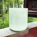 Q're Highlight Crystal Singing Bowl-Delicate and Elegant Green 432HZ 7