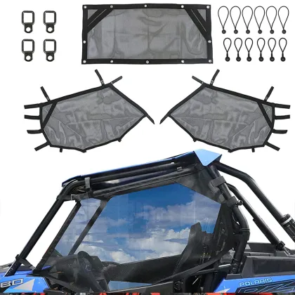 ATV/UTV Window Shade Shield Net Cover Mesh Guard for Polaris RZR PRO 2020 - Scratch Prevention