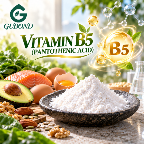 Materia prima de vitamina B5 para el desarrollo de suplementos