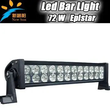 Power leds 4x4 led Epsitar work light bar offroad double row light bar