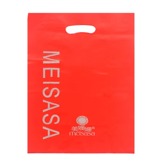 Cheap Die Cut Handle Bag Plastic Bag