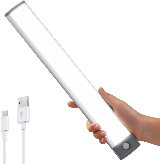 Hand Wave Sensor LED Smart Cabinet Light Tube - Touchless Kitchen Lamp Under-Cabinet LED Lighting