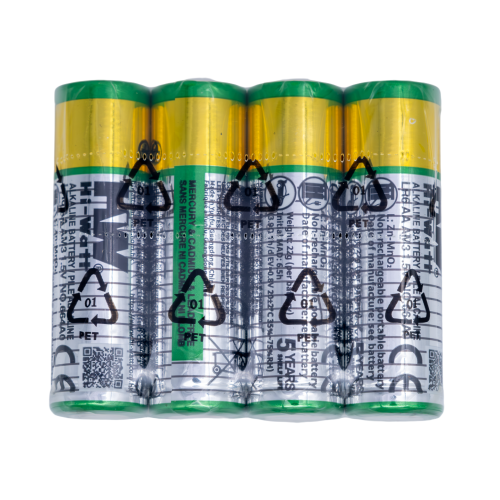 Bateria alcalina AA HW LR6 de longa duração