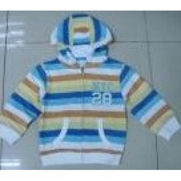 Boys Zip Hoodie with Blue yellow Color