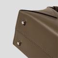 Pillow-shaped Melard Style Soft Leather Underarm Bag