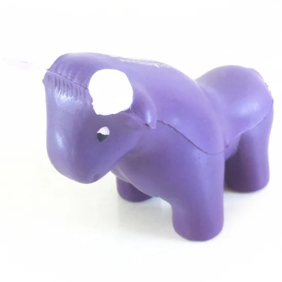 PU Stress Ball: Bull Ox Animal Foam Toy