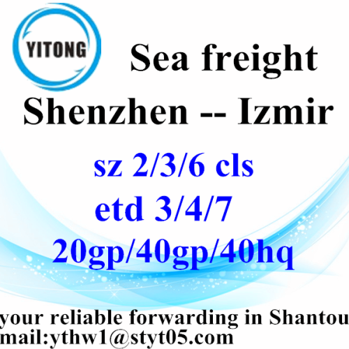 Shenzhen to Izmir International Freight Forwarder