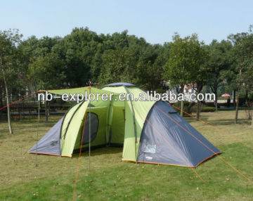 Large family camping tent with 3rooms