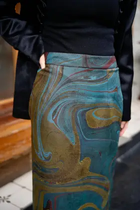 Shisanchai Hexi Four Prefectures Xiangyunsha Colorful Skirt
