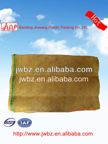 China PE raschel knitted bags & sacks