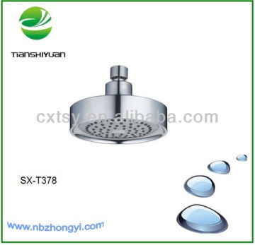 Round rain shower head for bathroom Accessories waterfall rain shower yuyao ningbo shower tray