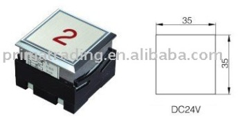 P-KA101B---Elevator Push Button