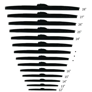 Universal Hybrid Wiper Blade 16''-18'' for Cars