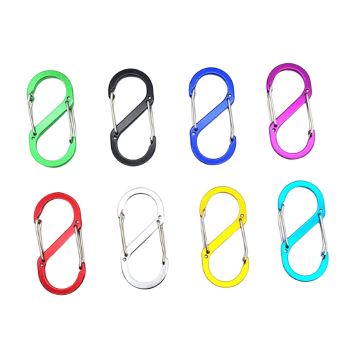 China Aluminum S Carabiners Key Holder Manufactory