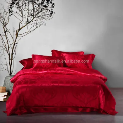 Silk Bedding Set Wedding