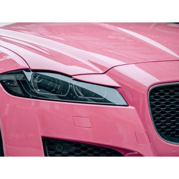 crystal gloss princess pink car wrap vinyl