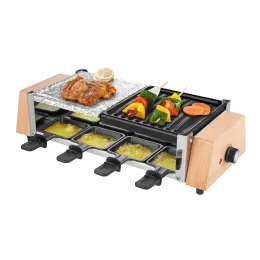 Electric Raclette Grill 8 persons Non-stick