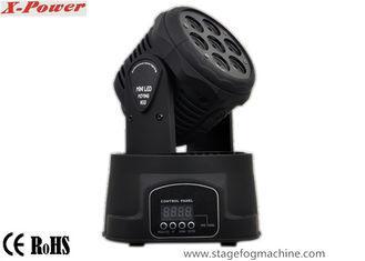 Mini 7*10W 4-in-1 RGBW Led Moving Head Lights , Fashion Sho