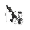 Golf Aluminum 4 Wheels Golf Trolley County Golf