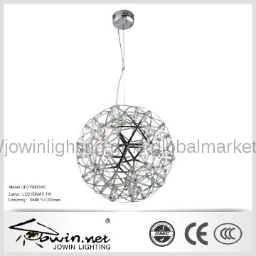 Modern iron football pendant lighting