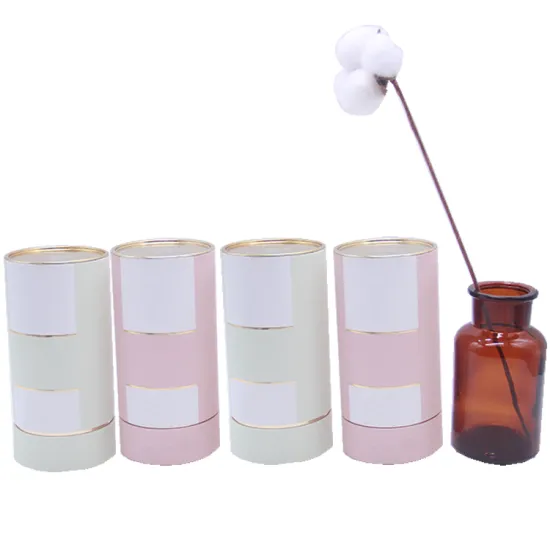 Custom Printed Round Oil Gift Box Paper Packaging