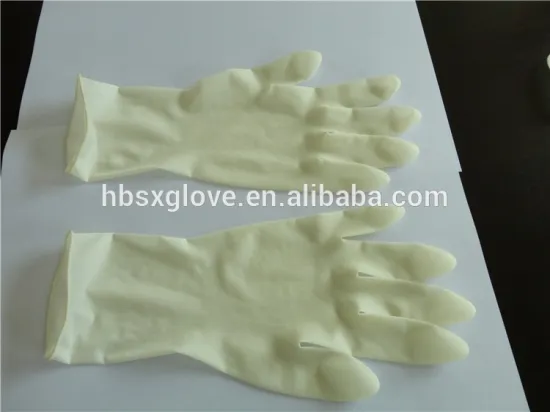 disposable latex work gloves for european food industry workers