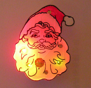 Flashing Magnetic Badge for christmas day