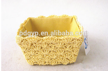 Exquisite Crocheted Lace Little Storage Basket