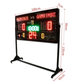 Multi-Sport Indoor LED Display Screen: Basketball LED Scoreboard