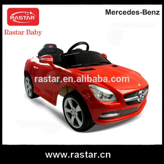 Rastar remote control toys can sit 4 wheel Mercedes ride on car for kids