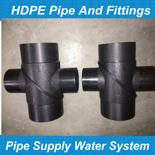 Polyethylene Pipe Fittings For Water Pe Saddle 90 Degree Elbow/tee