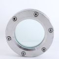 304 316L Glass de mira de flange de aço inoxidável sanitário