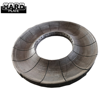 Chromium Carbide Overlay Hardfaced Grinding Disc For Cement