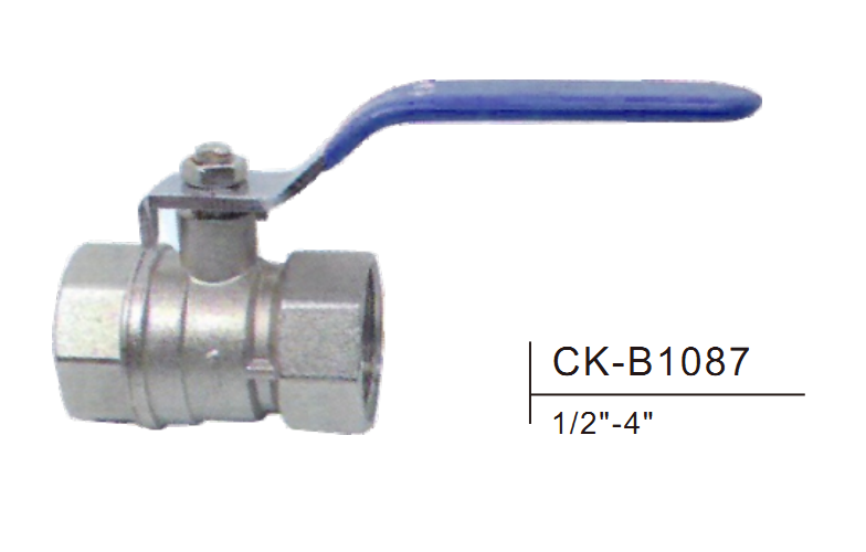 Valve à bille en laiton CK-B1087 1/2 "-4"