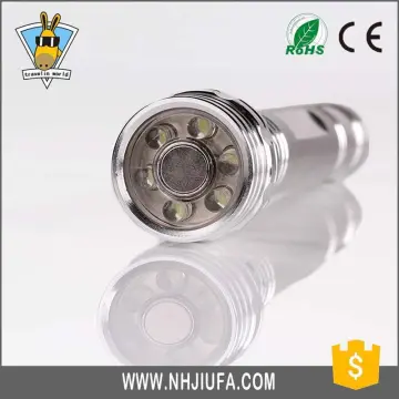 wholesale handmade stuffed in connecting led long range flashlight torch