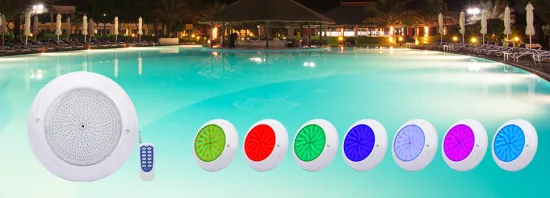 Resin Filled AC12v 230mm RGB underwater pool lighting