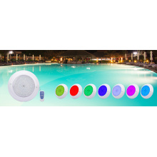 Iluminación de piscina submarina RGB llena de resina AC12V 230 mm