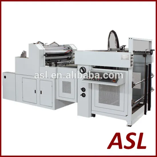 Automatic atmospheric pressure water soluble lamination machine